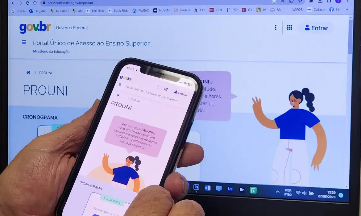 ProUni 2026 oferece 594 mil bolsas de estudos; inscrições começam na segunda