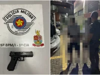 PM apreende simulacro de arma durante abordagem em Mogi Guaçu