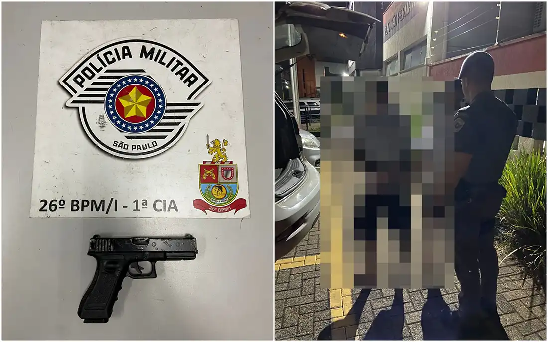 PM apreende simulacro de arma durante abordagem em Mogi Guaçu