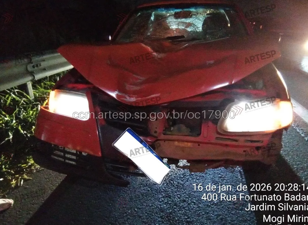 Pedestre é atropelado por dois veículos na SP-340, em Mogi Mirim