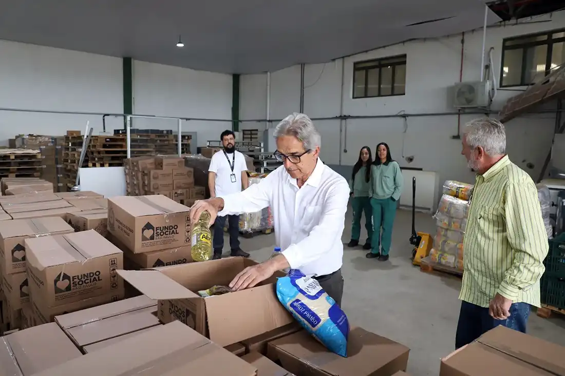 Mogi Mirim recebe doação de 270 cestas básicas do governo estadual