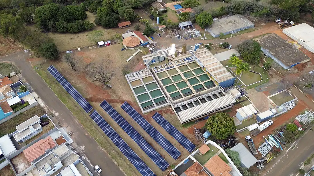 ETA terá interrupção temporária para serviço em usina solar; Saae pede economia de água