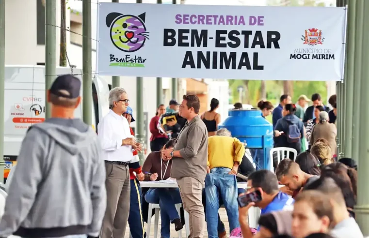 Mutirão de castração atende quase 300 cães e gatos em Mogi Mirim