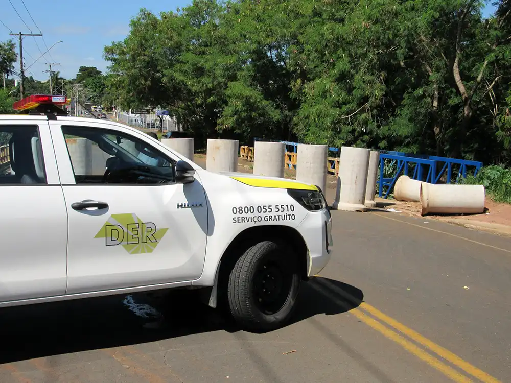 Nova ponte da Rodovia Nagib Chaib terá pista dupla, segundo o DER-SP