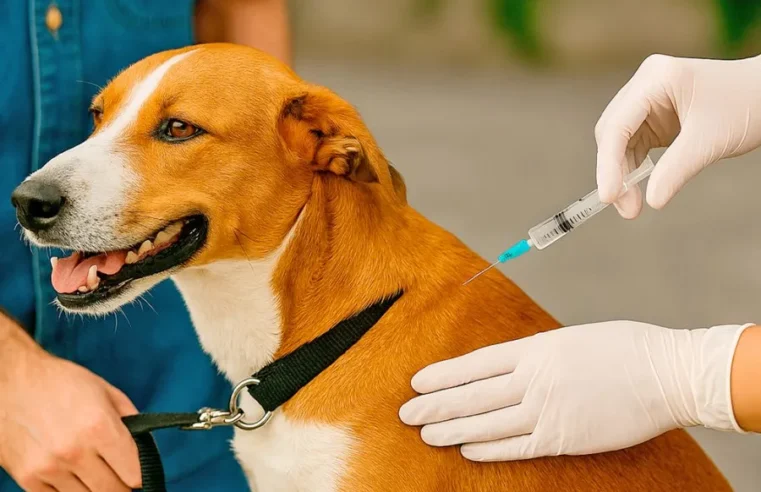 Vacinação antirrábica gratuita é oferecida durante todo o ano em Mogi Guaçu