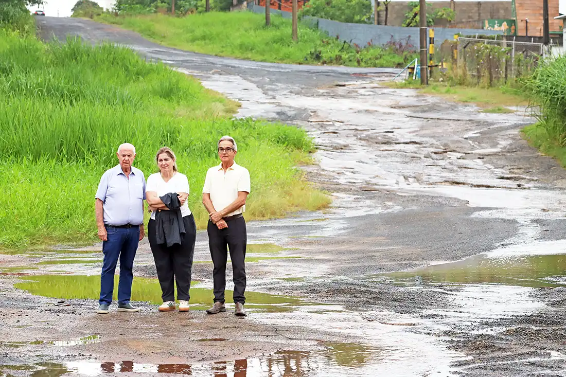 Mogi Mirim investe mais de R$ 1 milhão em obras de pavimentação na Avenida Rainha