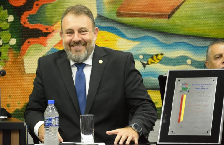 Câmara concede Título de Cidadão Guaçuano ao deputado Bruno Zambelli