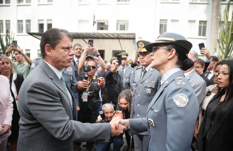 Toma posse a primeira mulher a comandar a PM paulista em 200 anos de história