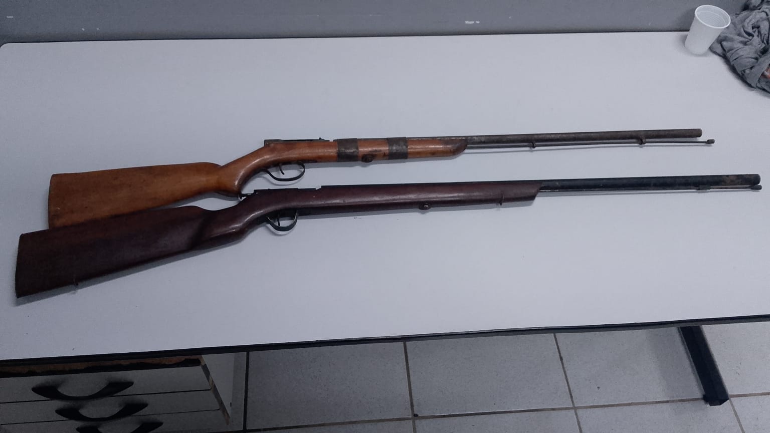 Polícia Militar apreende armas em ocorrência de violência doméstica em Mogi Mirim