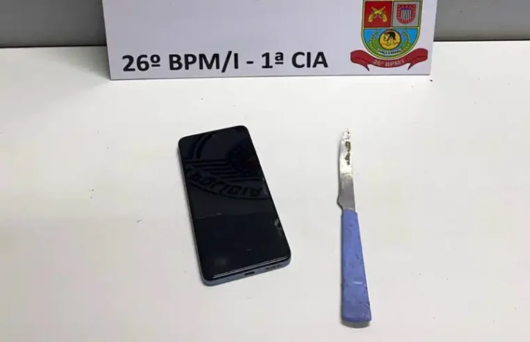 Criminoso é preso depois de roubar celular no Centro de Mogi Guaçu