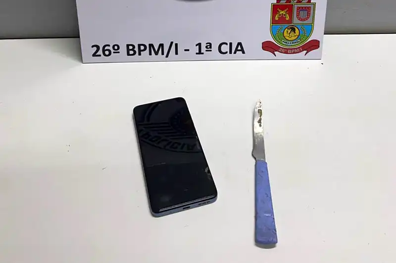 Criminoso é preso depois de roubar celular no Centro de Mogi Guaçu