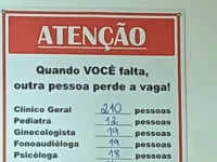 Em um mês, 8 UBSs de Mogi Mirim tiveram mais de 2,6 mil faltas à consultas