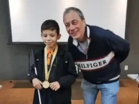 Murilo Costa é destaque em etapa do Paulista de Xadrez para deficientes visuais