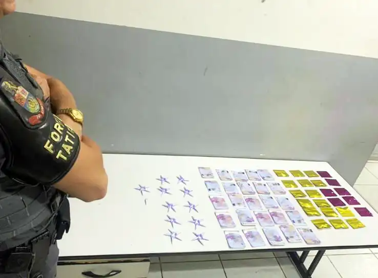 Polícia Militar prende homem por tráfico de drogas no Santa Luzia, em Mogi Mirim