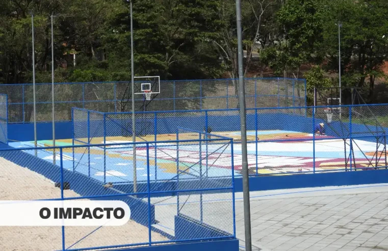 Quadra reformada no Zerão por Eaton e time da NBA será entregue nesta terça-feira