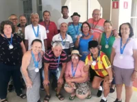 Truco é destaque em torneio que reuniu idosos no programa Mais Vida