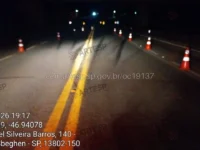 Pedestre morre atropelado por moto na SP-147, em Mogi Mirim