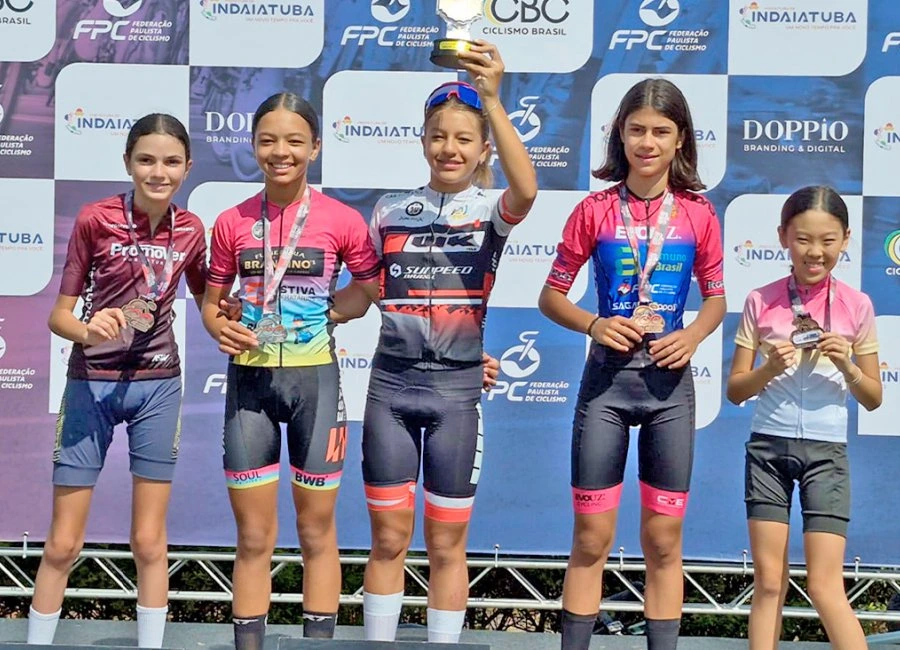 Ciclismo de Mogi Guaçu conquista três medalhas na tradicional Prova 1º de Maio, em Indaiatuba