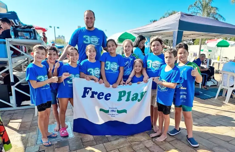 Com bronze, Free Play conquista bons resultados em etapa do Circuito Mirim
