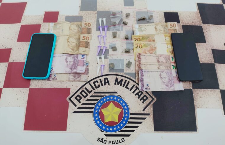 Polícia Militar apreende drogas com dois adolescentes em Itapira