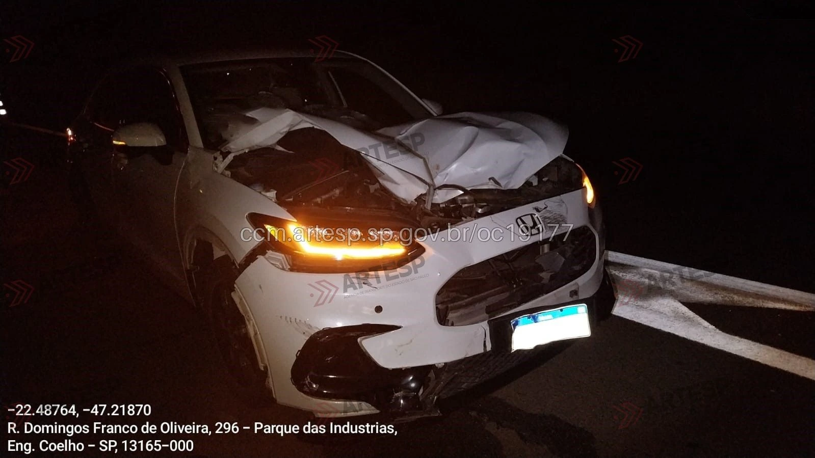 Ciclista morre atropelado na SP-147, em Engenheiro Coelho