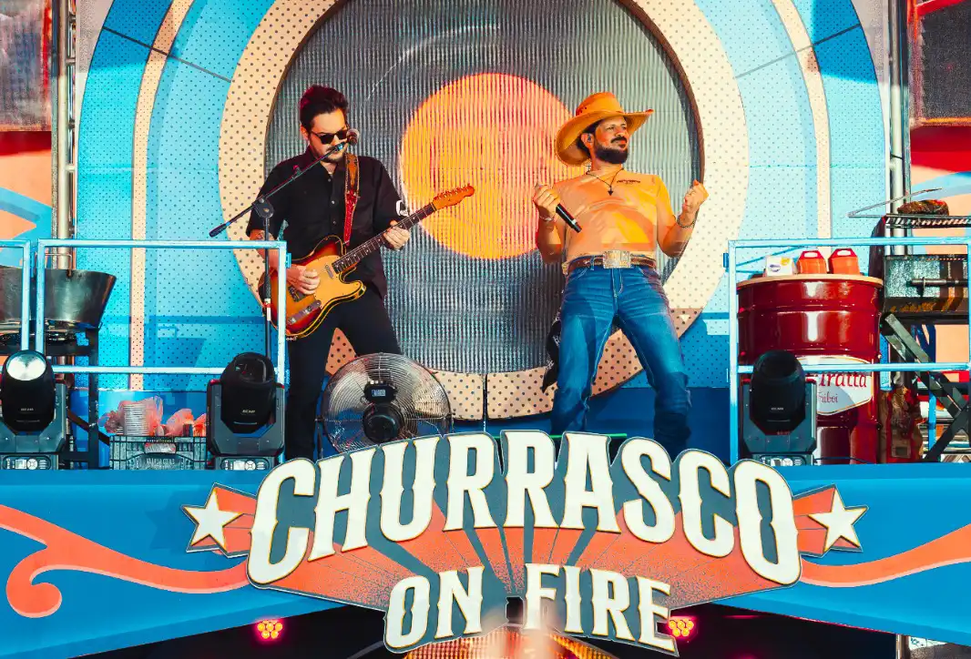 Fernando e Sorocaba fazem maior edição do Churrasco On Fire em Mogi Mirim