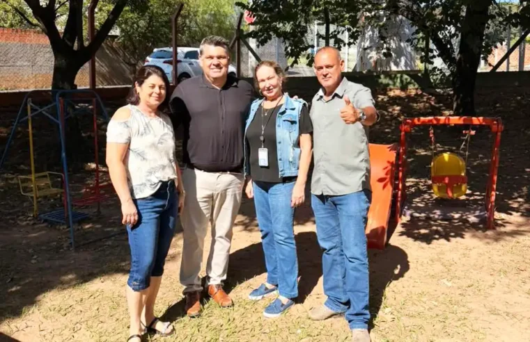 Com emenda de vereadores, creche do Laranjeiras vai ganhar novo parque infantil 