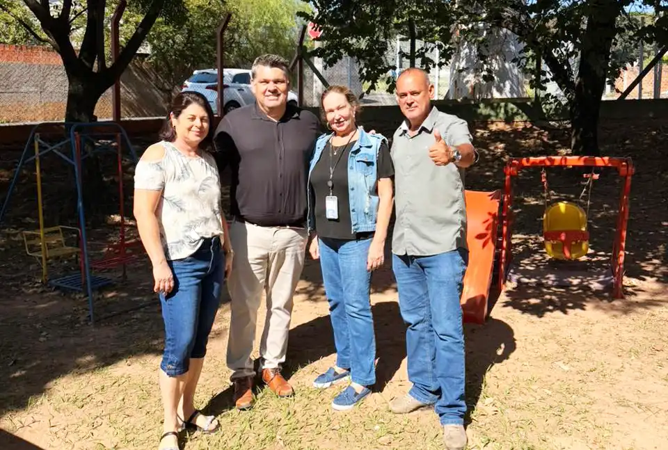 Com emenda de vereadores, creche do Laranjeiras vai ganhar novo parque infantil 