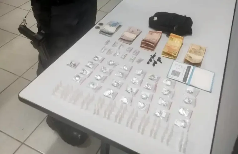 Polícia Militar prende criminoso por tráfico de drogas em Mogi Mirim