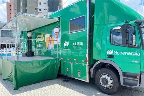 Unidade Móvel Educativa da Neoenergia Elektro segue em Mogi Mirim até sexta