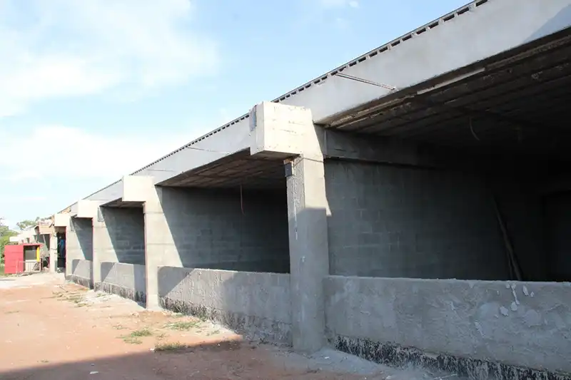 Obras avançam e nova Emeb de Mogi Mirim recebe cobertura