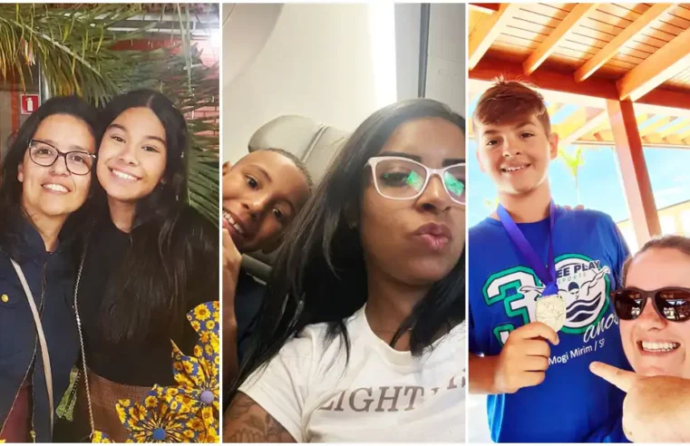 Mães não medem esforços para acompanhar rotina de filhos atletas