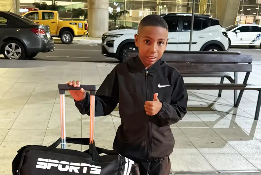 Menino da base da Tucurense realiza testes no Club Athletico Paranaense