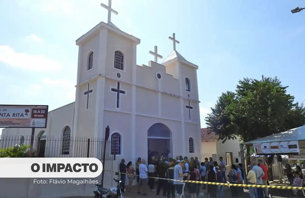 Festa em louvor a Santa Rita de Cássia começa neste sábado, na Vila Pichatelli