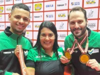 Na estreia de Cátia na seleção, Manara fatura duas medalhas
