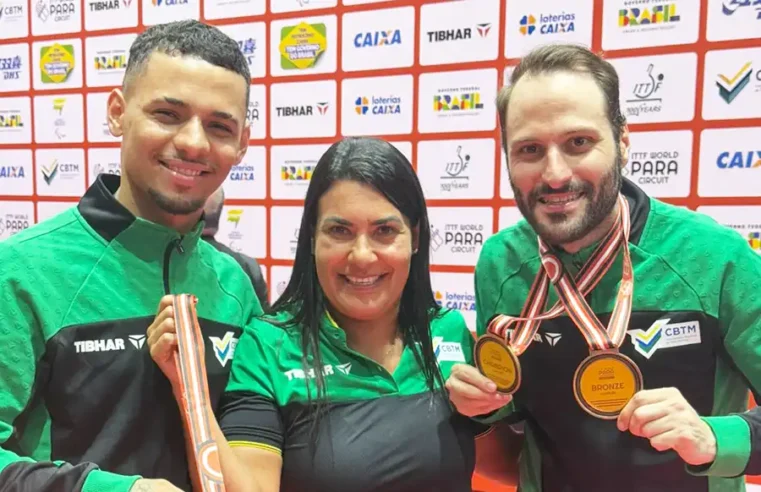 Na estreia de Cátia na seleção, Manara fatura duas medalhas