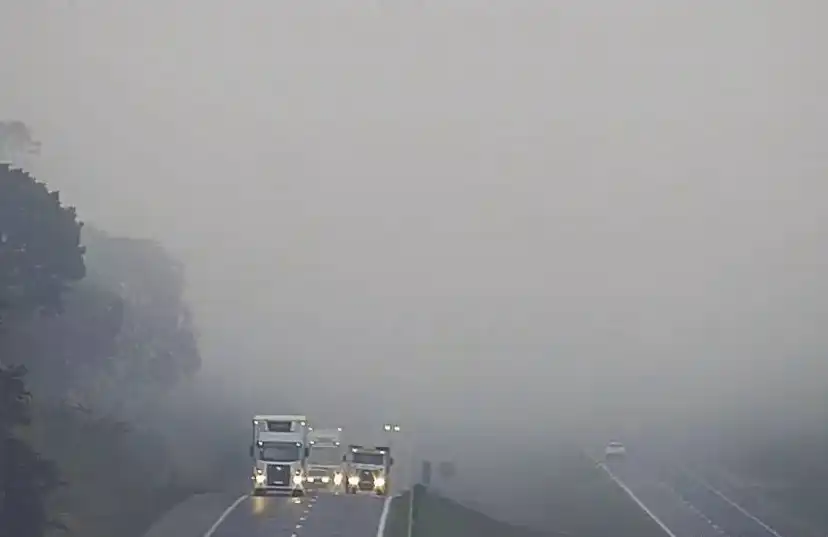 Neblina nas rodovias exige atenção redobrada dos motoristas