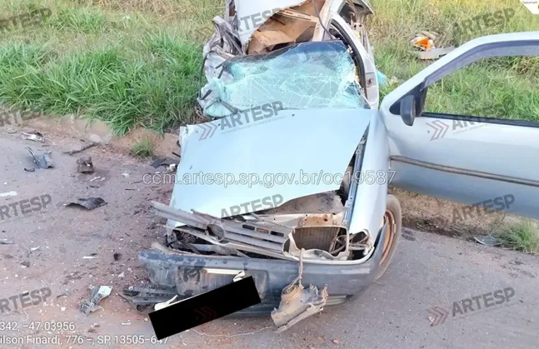Motorista morre após acidente envolvendo carreta na SP-191, em Mogi Mirim