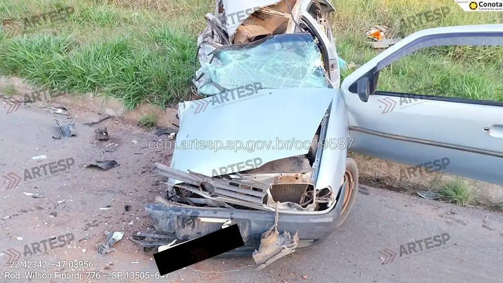 Motorista morre após acidente envolvendo carreta na SP-191, em Mogi Mirim