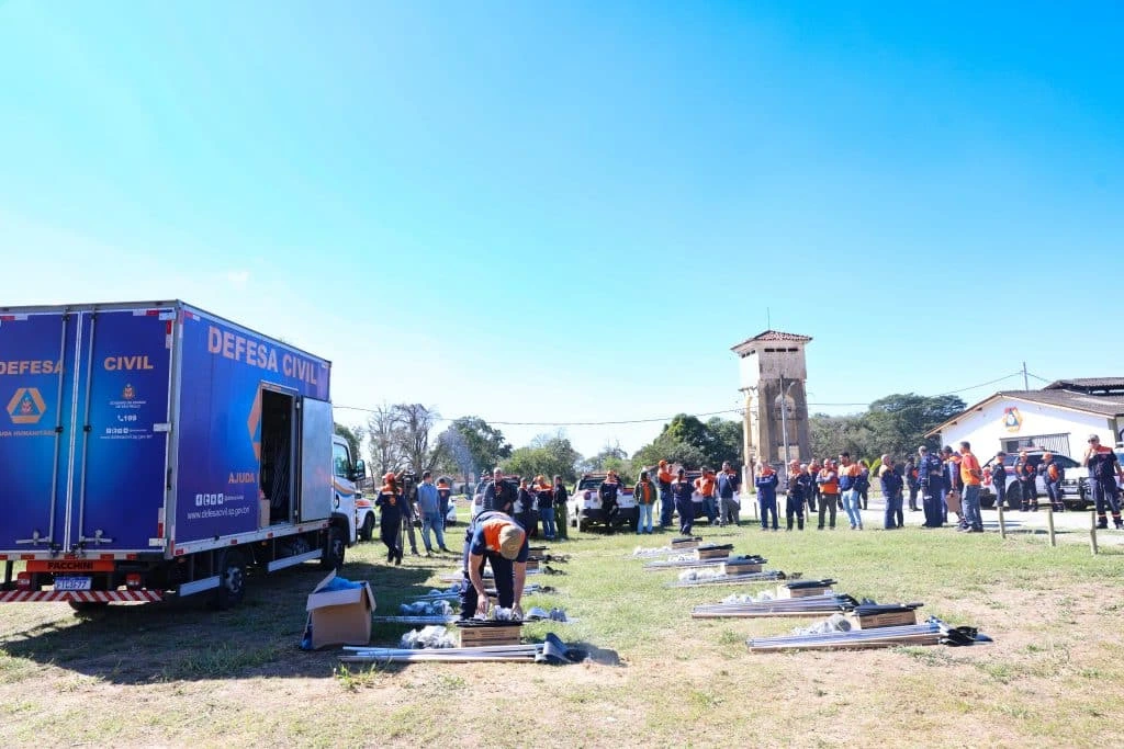 Defesa Civil de SP entrega kits de estiagem para municípios da região de Campinas