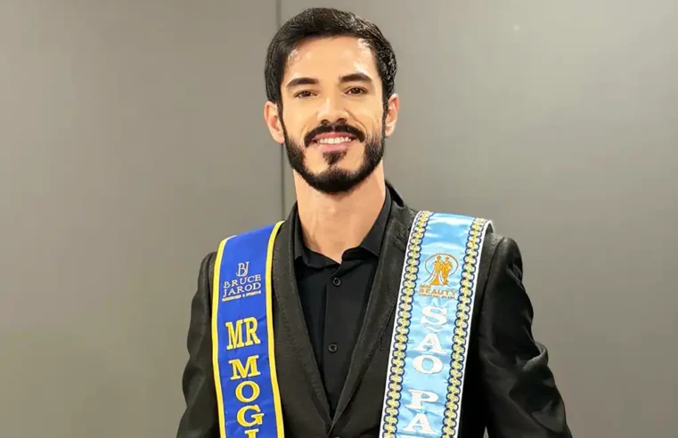 Guaçuano Mateus Bandeira vence Mister São Paulo e garante vaga no Mister Brasil