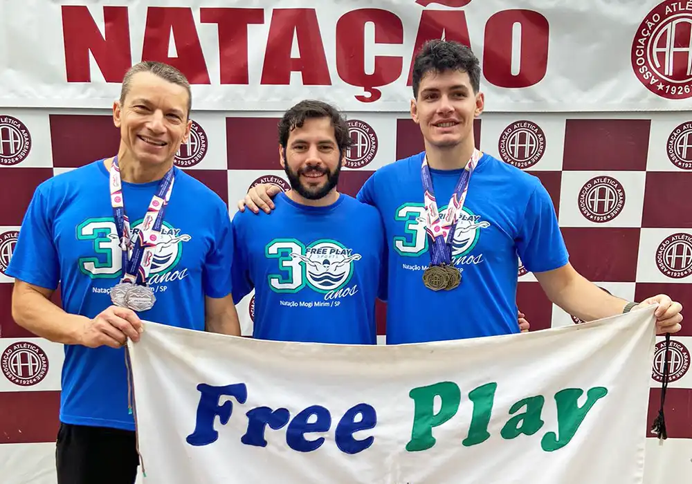 Free Play soma 5 medalhas na etapa de Araras do Campeonato da Unami