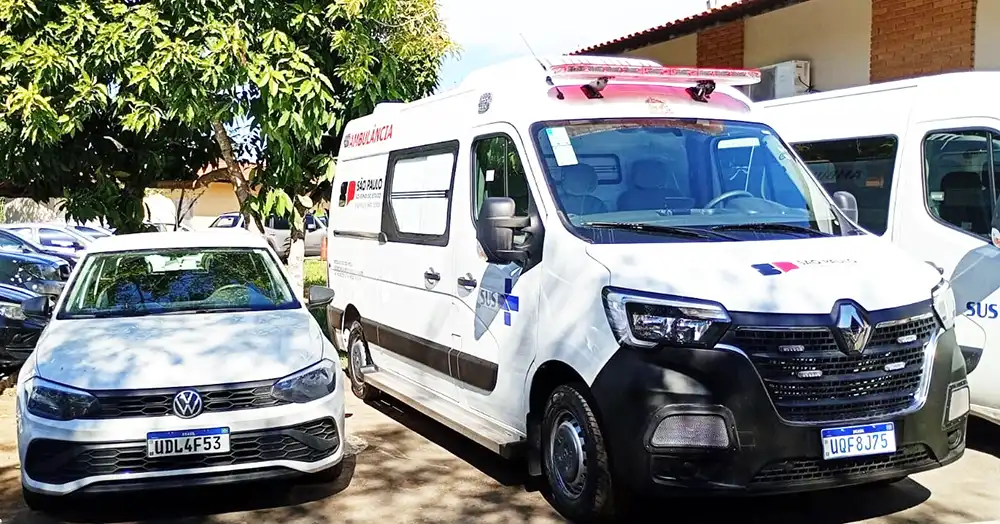 Mogi Mirim incorpora nova ambulância à frota da Secretaria de Saúde