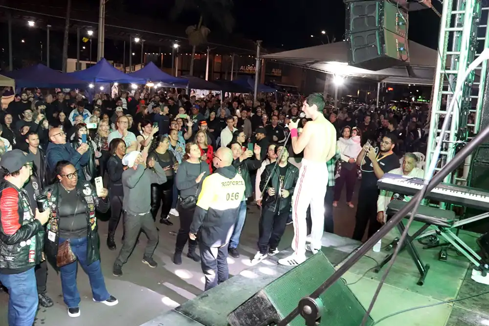 Dia Mundial do Rock reúne grande público em festa da música no Espaço Cidadão