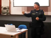 GCM promove palestra sobre prevenção a golpes contra pessoa idosa, na Acimm