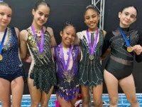 Em Santos, ginastas de Mogi Mirim se destacam em etapa da Liga Metropolitana