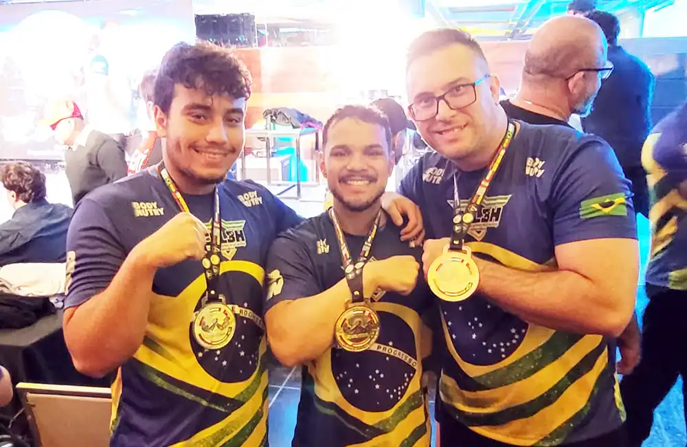 Atletas de Mogi Mirim conquistam quatro medalhas no Sul-Americano de Luta de Braço