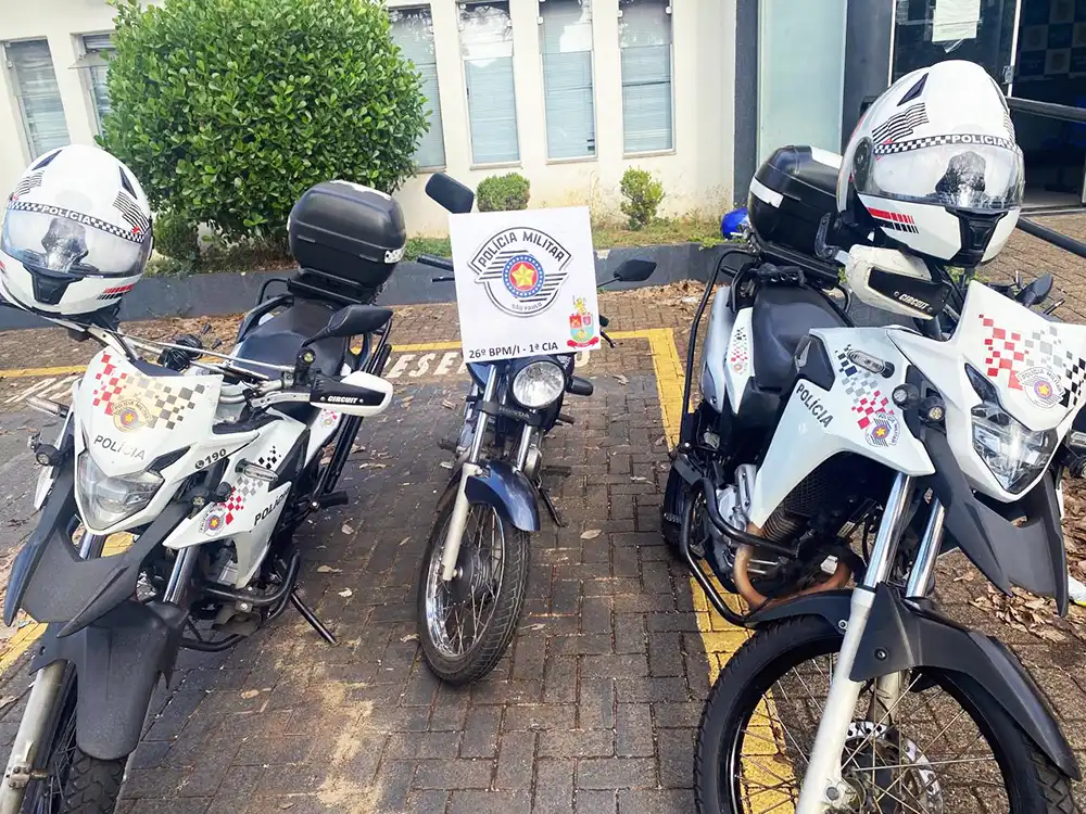 Adolescente é apreendido com moto furtada, em Mogi Guaçu