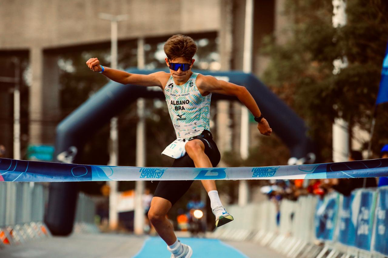 Davi Albano brilha no duathlon e traz título brasileiro para Mogi Mirim