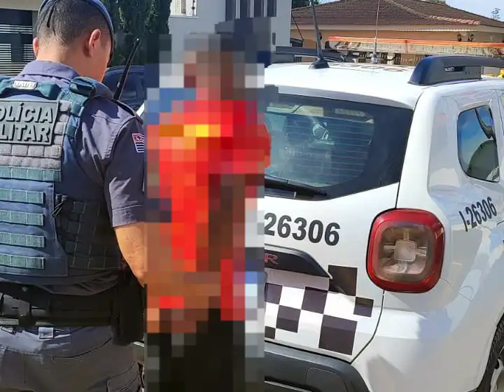 Homem é preso em flagrante por agredir companheira grávida em Santo Antônio de Posse